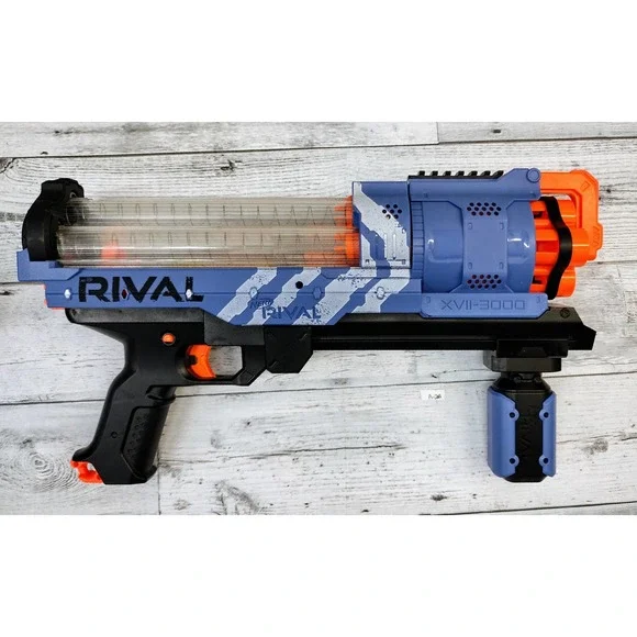 RIVAL XVII-3000 ナーフ　アルテミス　ブルー Nerf Rival ARTEMIS XVII-3000 Blaster with 30 Rounds Of Ammo